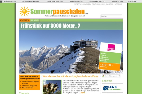 sommerpauschalen.com site used Hm-basis