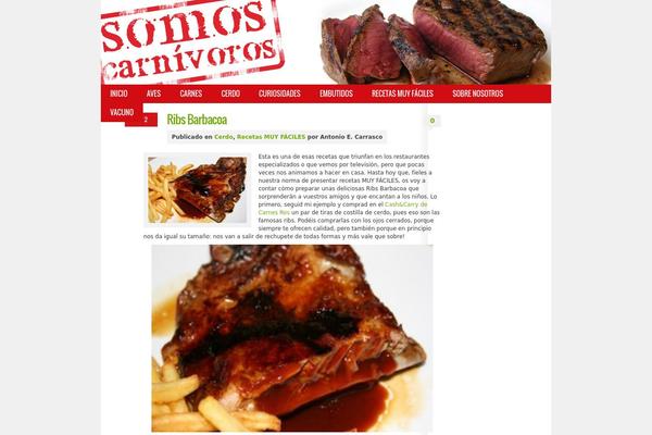 somoscarnivoros.com site used Somos_carnivoros