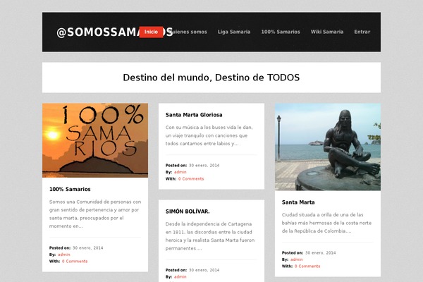 somossamarios.com site used Tetris