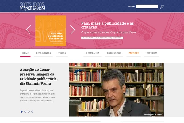 somostodosresponsaveis.com.br site used Str