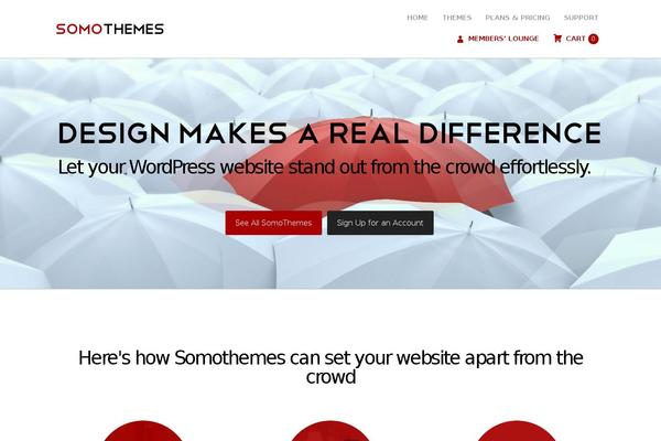 one-somo theme websites examples