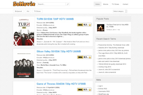 somovie.co site used Movies