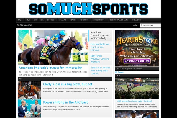 somuchsports.com site used News