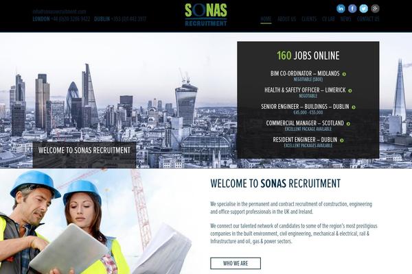 sonasrecruitment.com site used Sonas