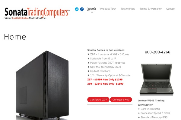 sonatatradingcomputers.com site used Tradingcomputers