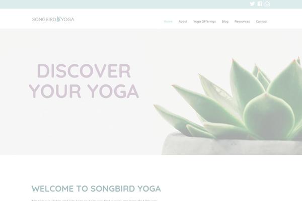 Wellspring theme site design template sample