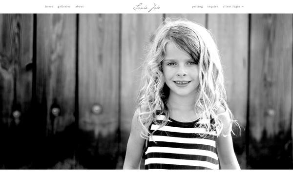 Grandphotography theme site design template sample