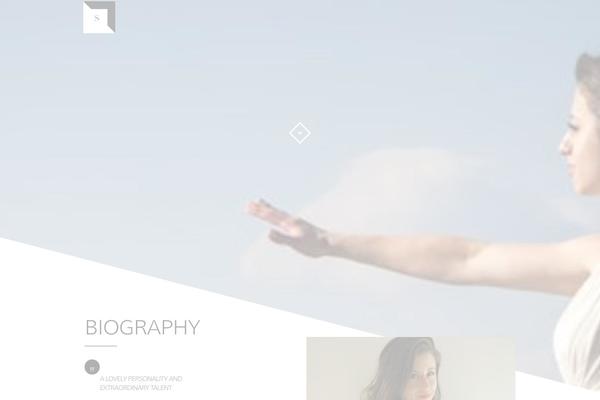 Flamingo theme site design template sample