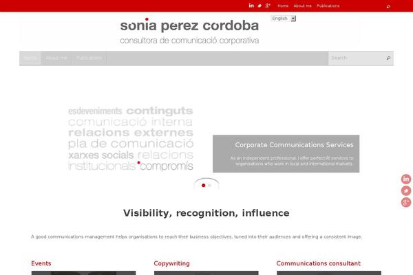 Customizr theme site design template sample