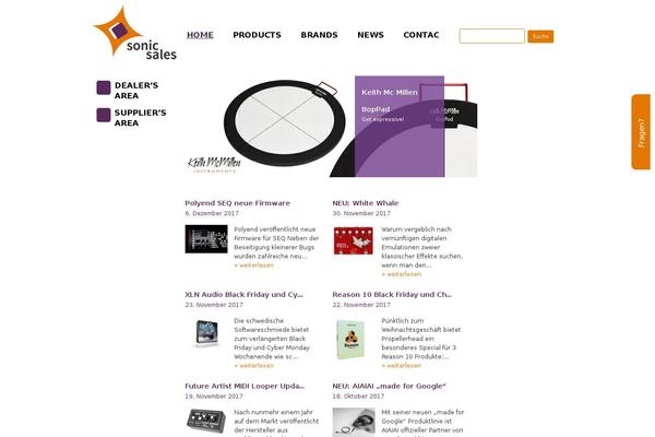 Site using Promotion Slider plugin