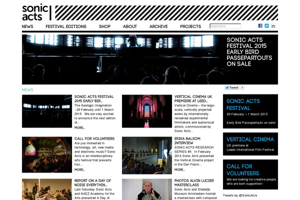 sonicacts.com site used Sonicacts_mjarvis