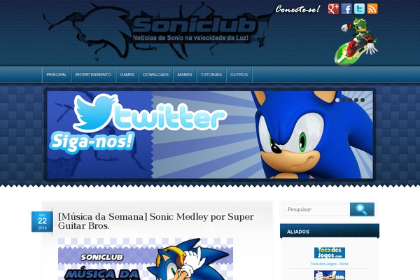 soniclub.com.br site used Alltuts_wp1