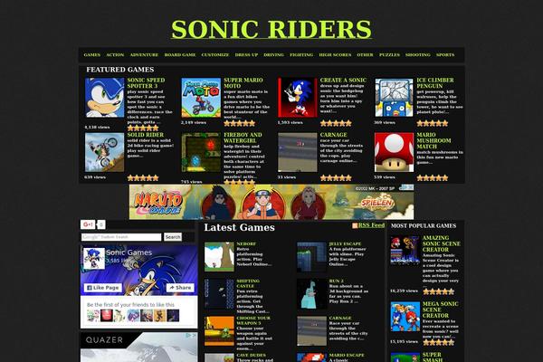 sonicriders.net site used Lingolux