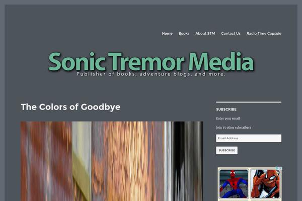 Flat theme site design template sample