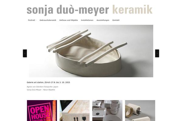 sonjaduo-meyer.ch site used Portfolio