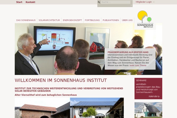 sonnenhaus-institut.de site used Ff-webdesigner