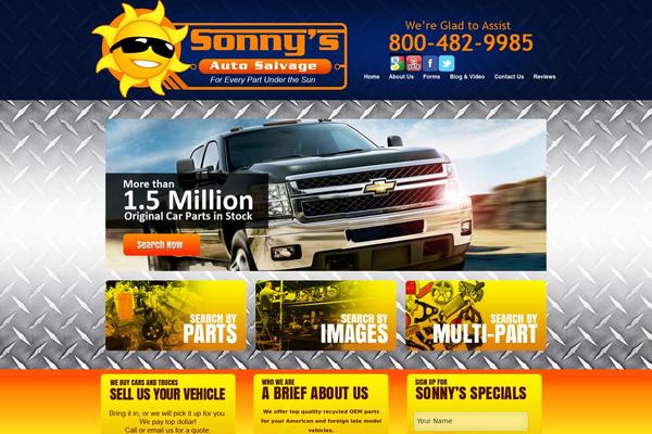 sonnysautosalvage.com site used Mentari