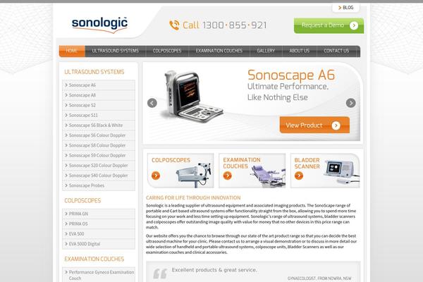 sonologic.com.au site used Sonologic