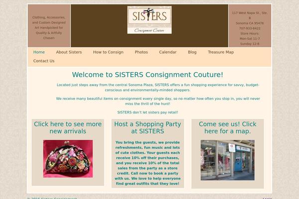 sonomaconsignment.com site used Sisters