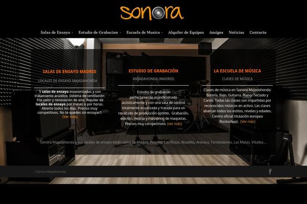 sonoramajadahonda.com site used Divi