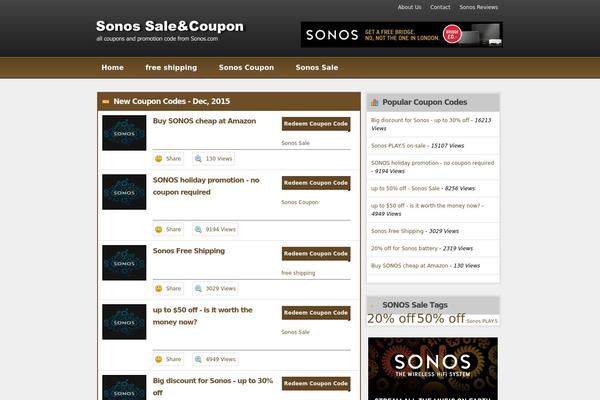 sonossale.com site used Sonos