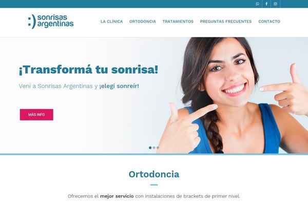 sonrisasargentinas.com.ar site used Sonrisas