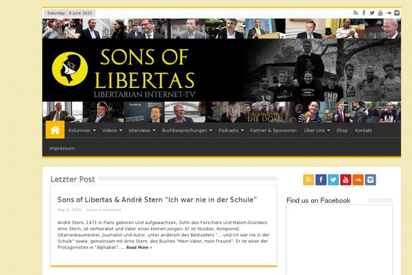 Sahifa theme site design template sample