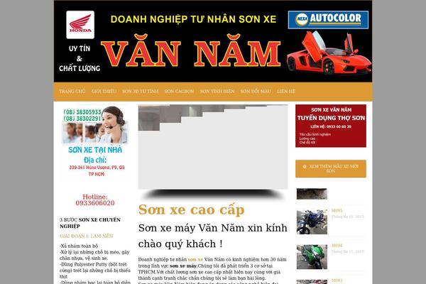 sonxevannam.com site used Email-theme
