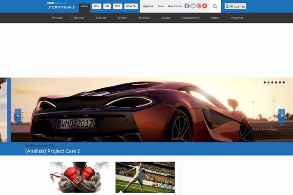 nuevo theme websites examples