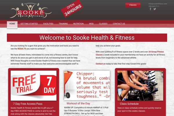 sookefitness.com site used Sooke