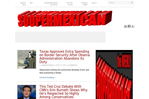 soopermexican.com site used Wp_neuton5-v1.1