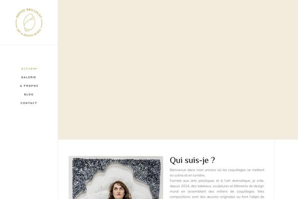 Sahel theme site design template sample