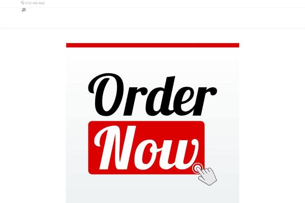 The7 theme site design template sample