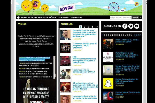 MailChimp for WordPress website example screenshot