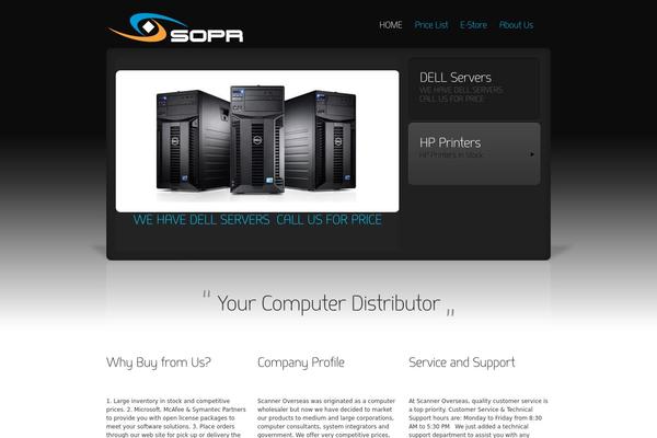 sopr.com site used Theme1419