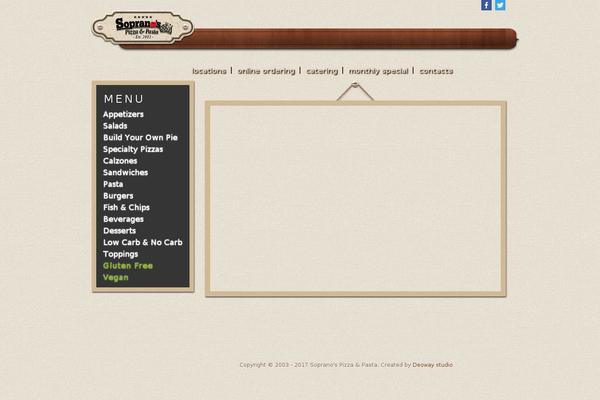Cristiano theme site design template sample