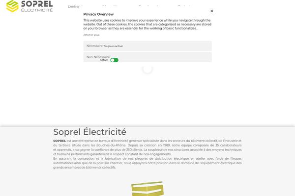 soprel.net site used Soprel