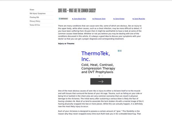 Briefed theme site design template sample