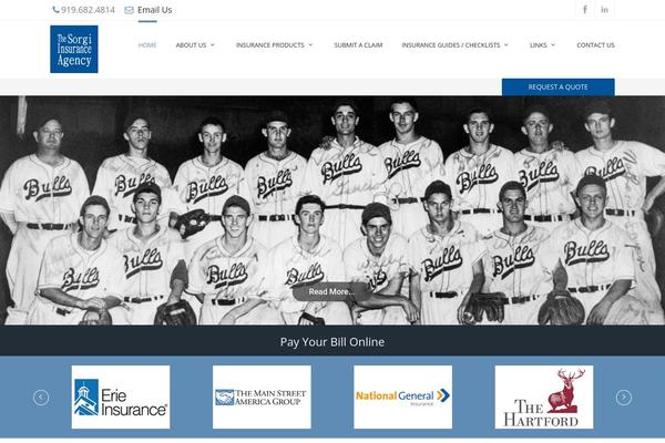 sorgiinsurance.com site used Evolve5