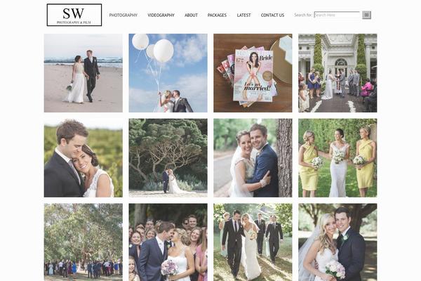 Bridge theme site design template sample