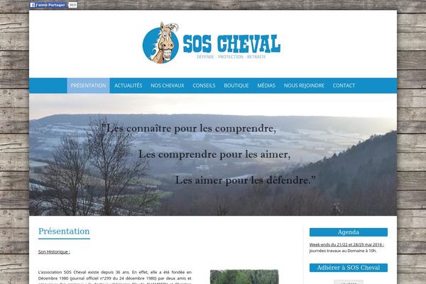 soscheval.fr site used Pure & Simple