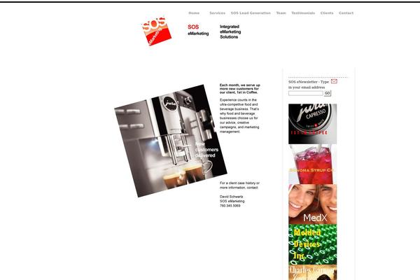 Shamrock theme site design template sample