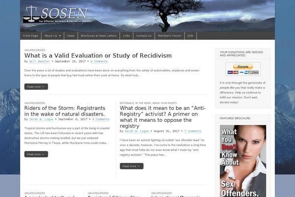 Magazine Basic theme site design template sample