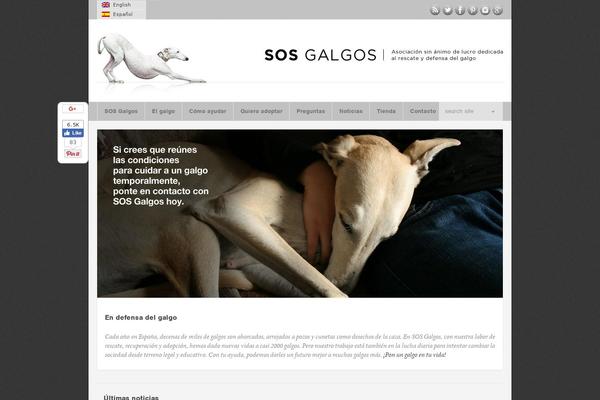sosgalgos.com site used Shoutbox