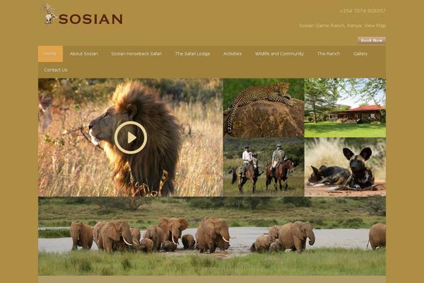 Genesis theme site design template sample