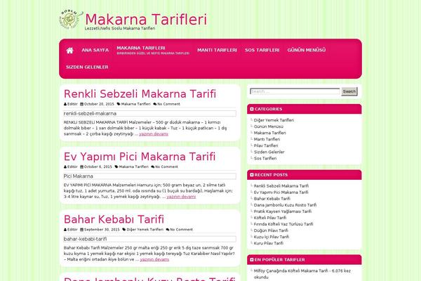 soslumakarnatarifleri.com site used Nutrilicious