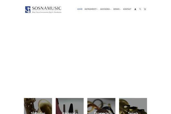 sosnamusic.com site used Musicplace-child