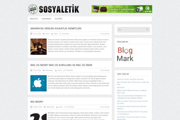 sosyaletik.com site used Cleanmag