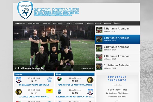 sosyalmedyaligi.com site used Football Club