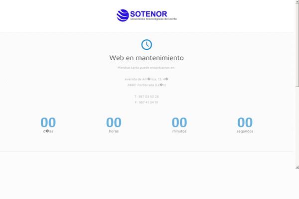 sotenor.es site used Sotenor